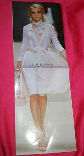 CELINE fashion bag accessories catalog 2006 Jessica STAM look book