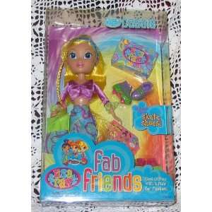  Lisa Frank Fab Friends Cassie Doll with Skate Shoes: Toys 