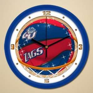  NCAA Gonzaga Bulldogs 11.5 Slam Dunk Wall Clock
