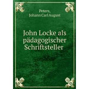   Schriftsteller Johann Carl August Peters  Books