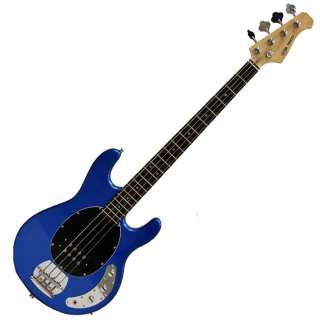 Dr. Tech Classic 4 Strings Electric Bass Guitar   Metallic Blue 