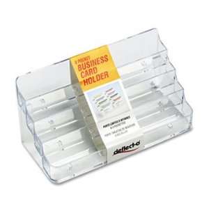   Pocket Business Card Holder, Capacity 400 Cards, Clear