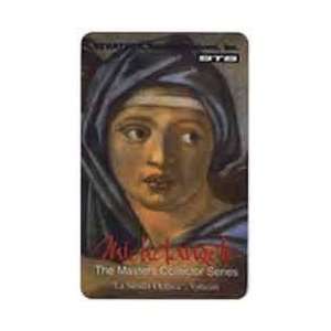   Card The Masters Collection Michelangelo La Sibilla Delfica Sibyl