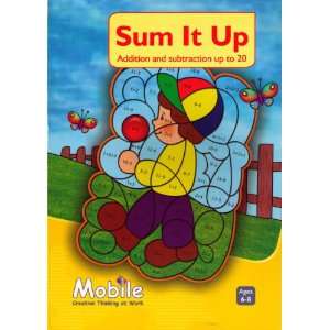  Childrens Mobile Activity Book Sum It Up Toys & Games