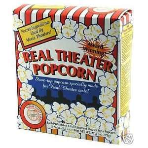 Whirley Pop Real Theater Popcorn 5 Pack: Grocery & Gourmet Food