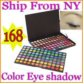 PRO 168 Full Color Eye Shadow Eyeshadow Makeup Palette  