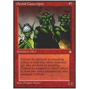  Magic the Gathering   Orcish Conscripts   Ice Age Toys & Games
