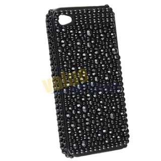   Bling Case Cover+Privacy Protector for iPhone 4 s 4s 4 New  