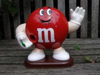 RARE 1992 MARS INCORPORATED M&M RED CANDY DISPENSER  