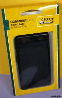 New Otterbox Commuter Case Cover Black for Motorola Droid Razr XT910 