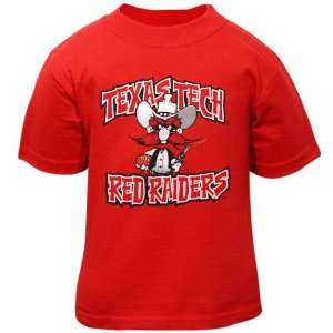  Texas Tech Red Raiders Infant Character T Shirt   Scarlet 