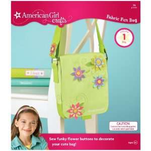    American Girl Crafts Fun Fabric Bag Kit, Cool Toys & Games