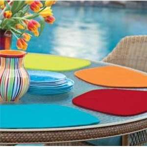  Neoprene Placemats   Wedge shape for a round table: Patio 