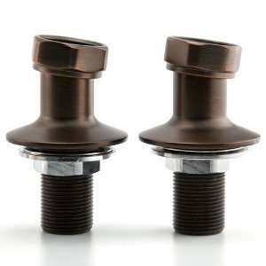  Angled Straight Faucet Shanks   Oil Rubbed Bronze