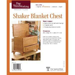  Shaker Blanket Chest Project Plan