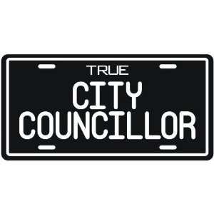 New  True City Councillor  License Plate Occupations  