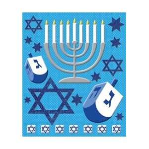  K&Company Sticker Medley Hanukkah; 6 Items/Order Arts 