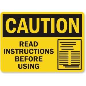  Caution: Read Instructions Before Servicing (with book 