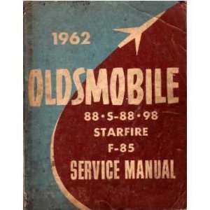  1962 OLDSMOBILE Shop Service Repair Manual Book 