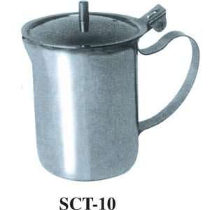 Stainless Steel 10 Oz. Server/Creamer With Cover Kitchen 