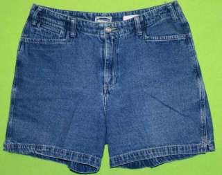 Essentials sz 12 Womens Denim Jeans Shorts Jean NK6  