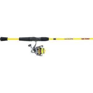  Fishing Mr. Crappie Slab Shaker Spinning Combo Sports 