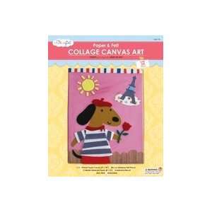   Grant Studios Paint And Create Felt Collage Kit dog: Everything Else