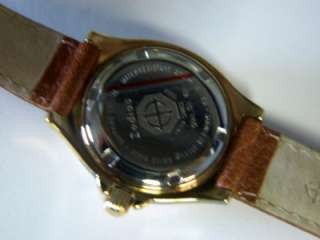 Zodiac Womens Sea Wolf Professional Brown Leather Watch  