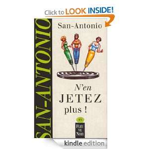 en jetez plus  (Fleuve noir) (French Edition) SAN ANTONIO  