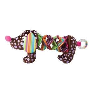   Stretchy Puppy with Crinkly Body, Rattle and Squeaker: Toys & Games