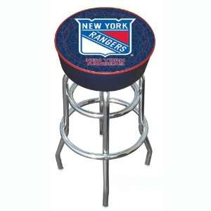  NHL New York Rangers Padded Bar Stool Electronics