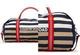 Country Road Tote Bag Overnight Duffle NAVY Quilted Tote 076 BN  