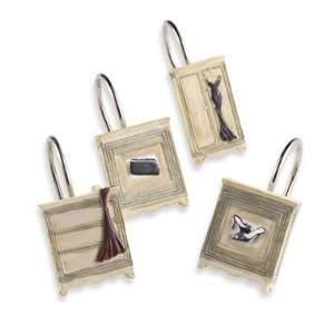 Vogue by Emily Adams Shower Curtain Hooks   set of 12  