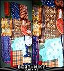 vtg 10 x silk scarfs head neck cravats wholesale joblot