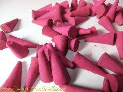 PINK Unscented Incense Cones Incense Making Supplies )  