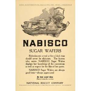  1910 Ad Nabisco Sugar Wafer Worlds Largest Bakery Kraft 