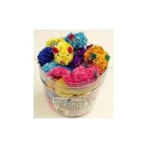   Per Jar Vo Baby Chenille Mice 36/Jar Scratchers and Toys