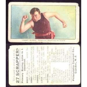  1910 E79 Philadelphia Caramels Scrappers (Boxing) Card# 11 