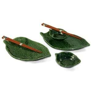  Green Leaf Sushi Set For Two