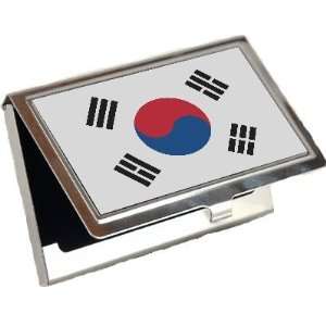  South Korea Flag Business Card Holder
