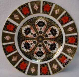 ROYAL CROWN DERBY china OLD IMARI pattern #1128 Dinner Plate  