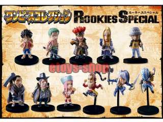 ONE PIECE COLLECTION Rookies Special Figure Full Set BANDAI  