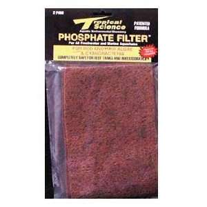   Science Phosphate Filter Pad & Algae Inhibitor 6X9: Pet Supplies