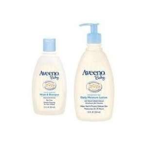 Aveeno Baby Care Multi Pack   Set Includes: 1 Daily Moisture Lotion 12 