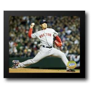  Daisuke Matsuzaka   07 World Series Game 3 14x12 Framed 