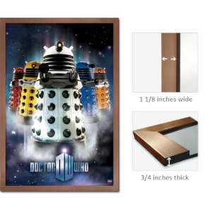    Bronze Framed Doctor Who Daleks Poster 5376