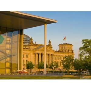 Lobe House in Front of the Berlin Reichstag, German Parliament, Berlin 