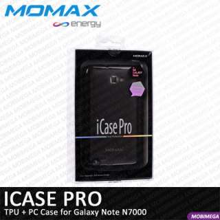   Soft Case Cover Samsung Galaxy Note N7000 w Screen Shield Black  