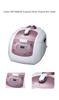 NEW CUCKOO CRP FA0661SP Pressure Rice Cooker   6 persons  