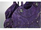 GUESS G Logo Handbag Tote Shlulder Bag Purple Gift NWT New arrival 
